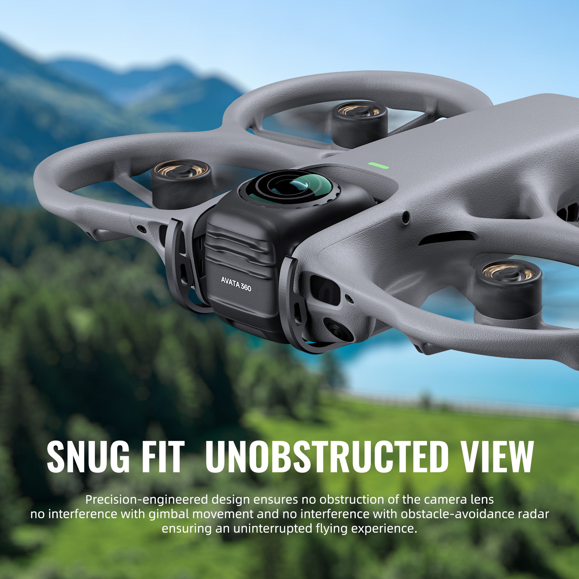 Drone Aerial Photography - STARTRC Aluminum Alloy Gimbal Anti-Collision Protection