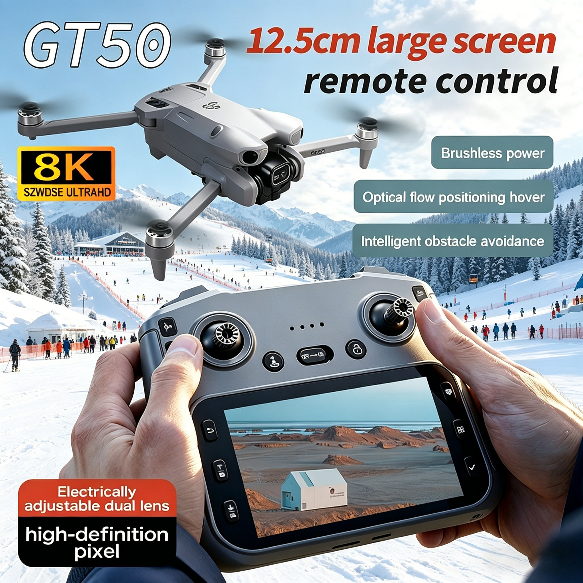 Drone Aerial Photography - GT50 PRO MIni 5 pro RC
