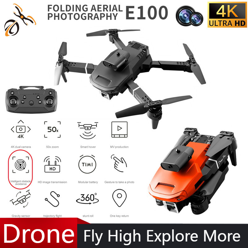Drone Aerial Photography - Mini E100 Four-sided Obstacle Avoidance Drone