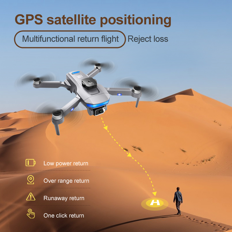 D8PRO Brushless GPS Drone, 6K  - огляд і ціна Drone Aerial Photography