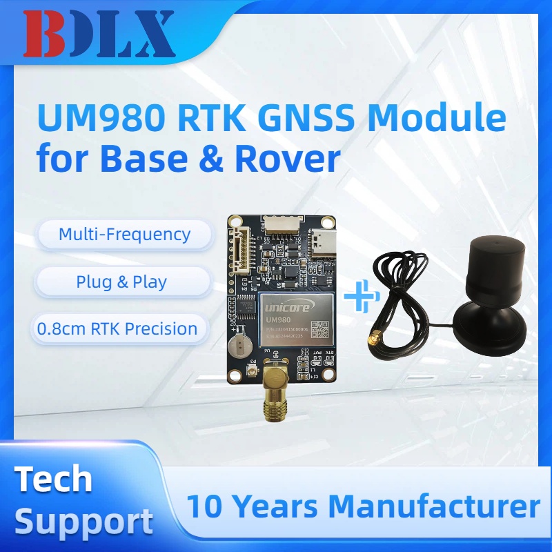 RTK UM980 GNSS Module Multi-Ba - огляд і ціна Drone Surveying