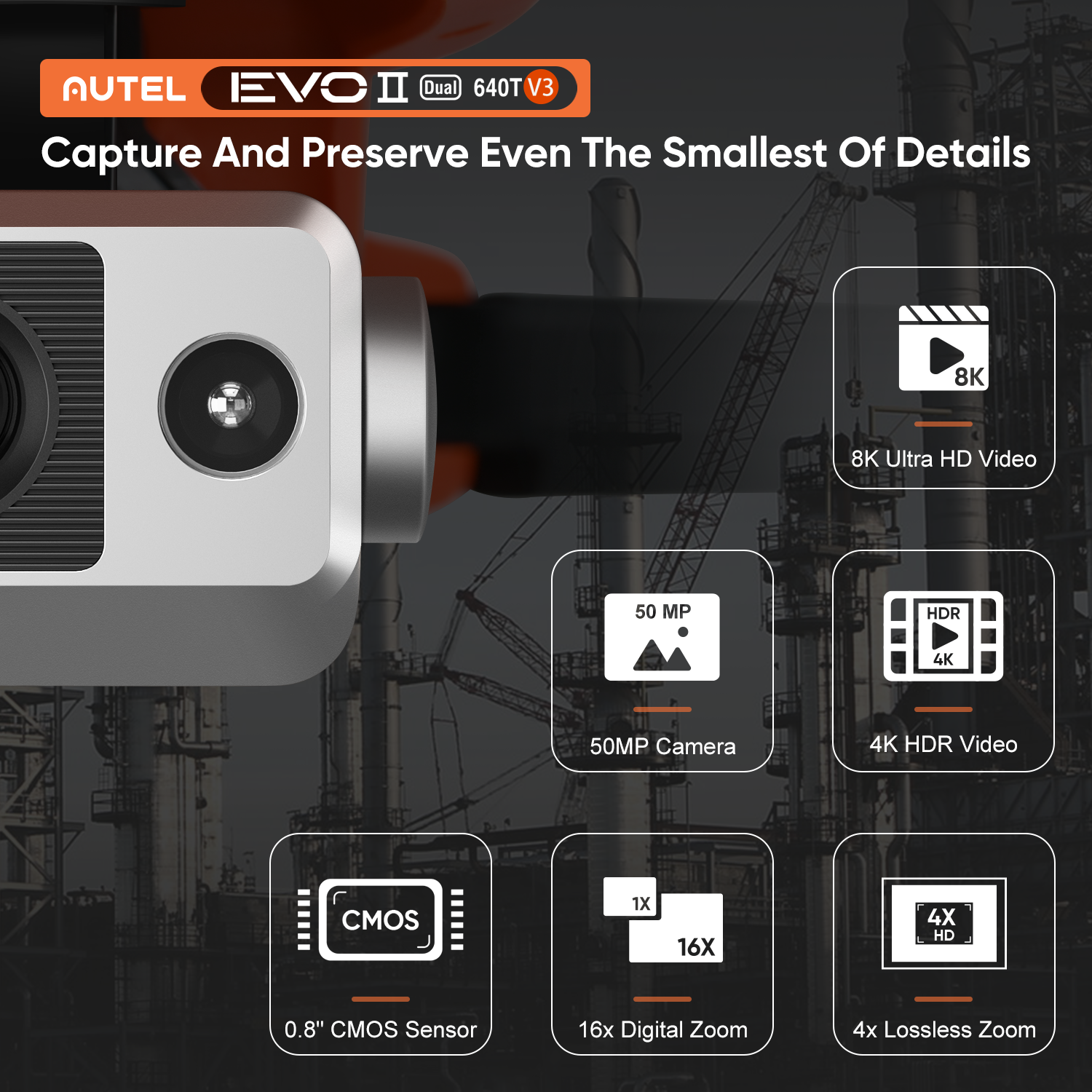 Autel Robotics EVO II Dual 640 - огляд і ціна Drone Surveying