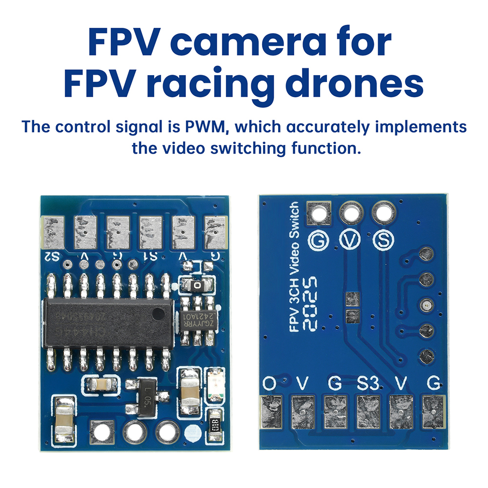 DC 5-12V 2-Channel/3-Channel V - огляд і ціна Drone Video Production