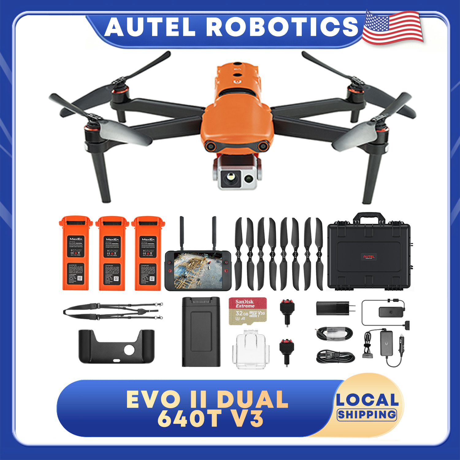 Autel Robotics EVO II Dual 640 - огляд і ціна Drone Surveying