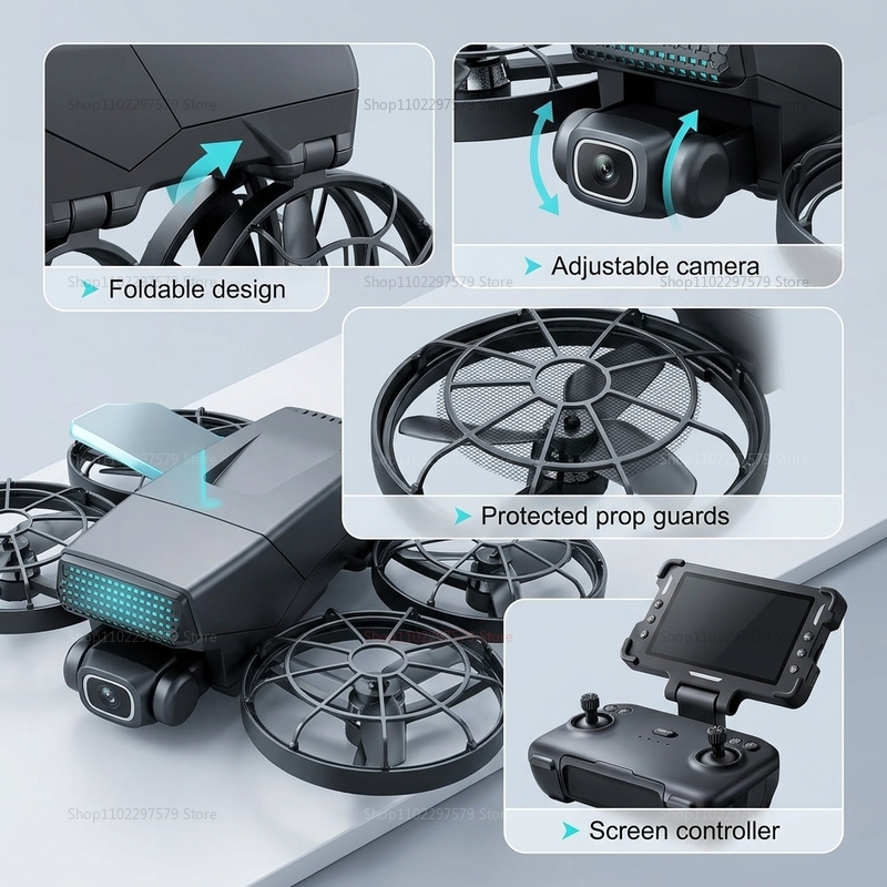 New Drones M8 GPS 8K Professio - огляд і ціна Drone Aerial Photography