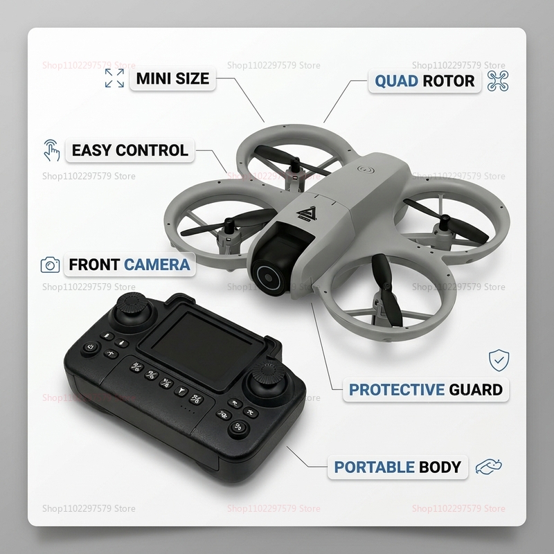 2026 Mini RC Drone with 8K HD  - огляд і ціна Drone Aerial Photography