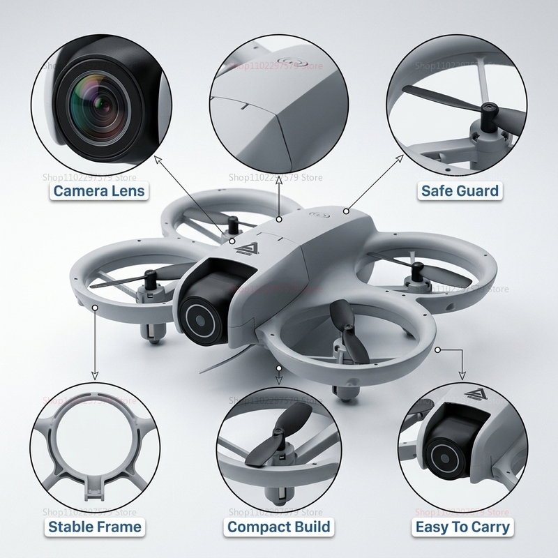 2026 Mini RC Drone with 8K HD  - огляд і ціна Drone Aerial Photography