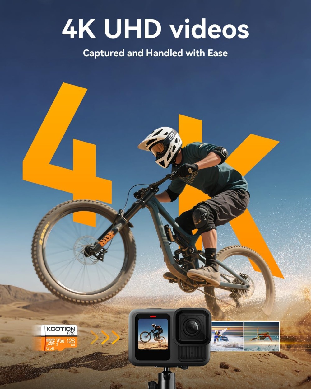 128GB Micro SD Card 3 Pack, UH - огляд і ціна Drone Video Production