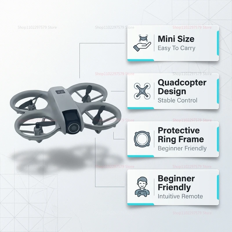Mini Drone with 8K HD Camera F - огляд і ціна Drone Aerial Photography