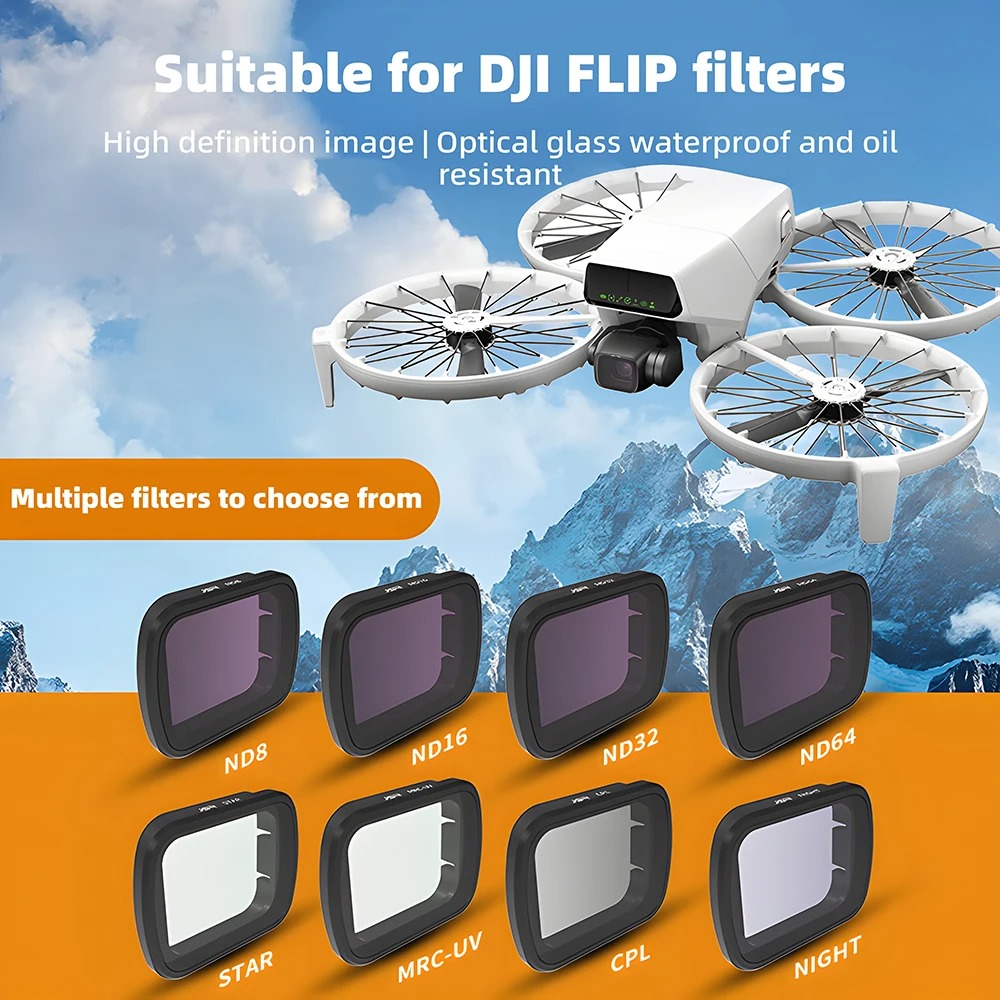 Lens Filters For DJI FLIP/LITO - огляд і ціна Drone Aerial Photography