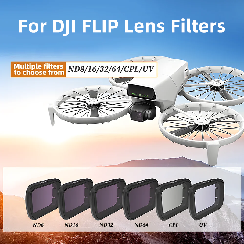 Lens Filters For DJI FLIP/LITO - огляд і ціна Drone Aerial Photography